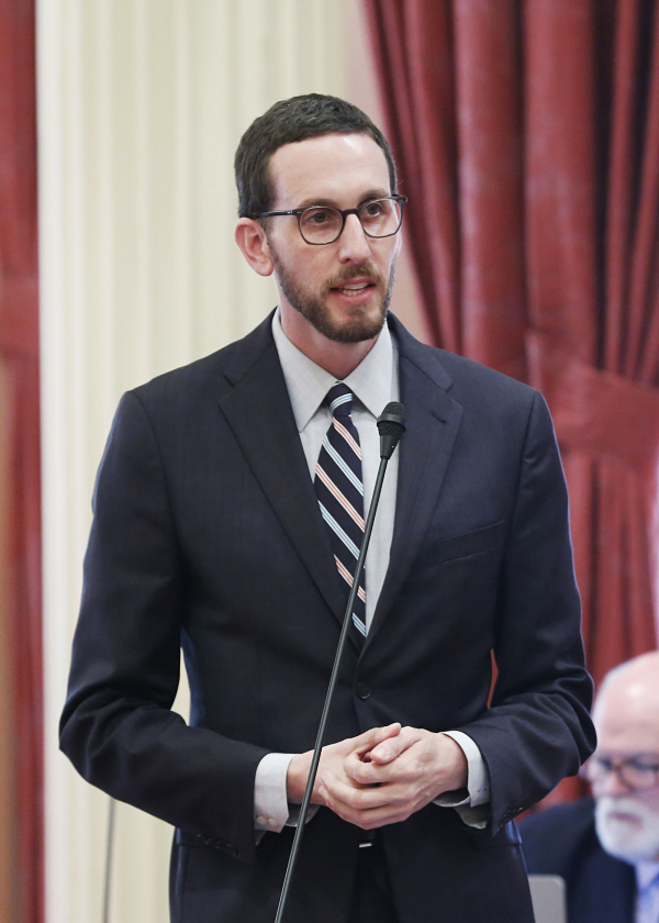 'Two of my favorite things for a moment collided,' Scott Wiener on ...