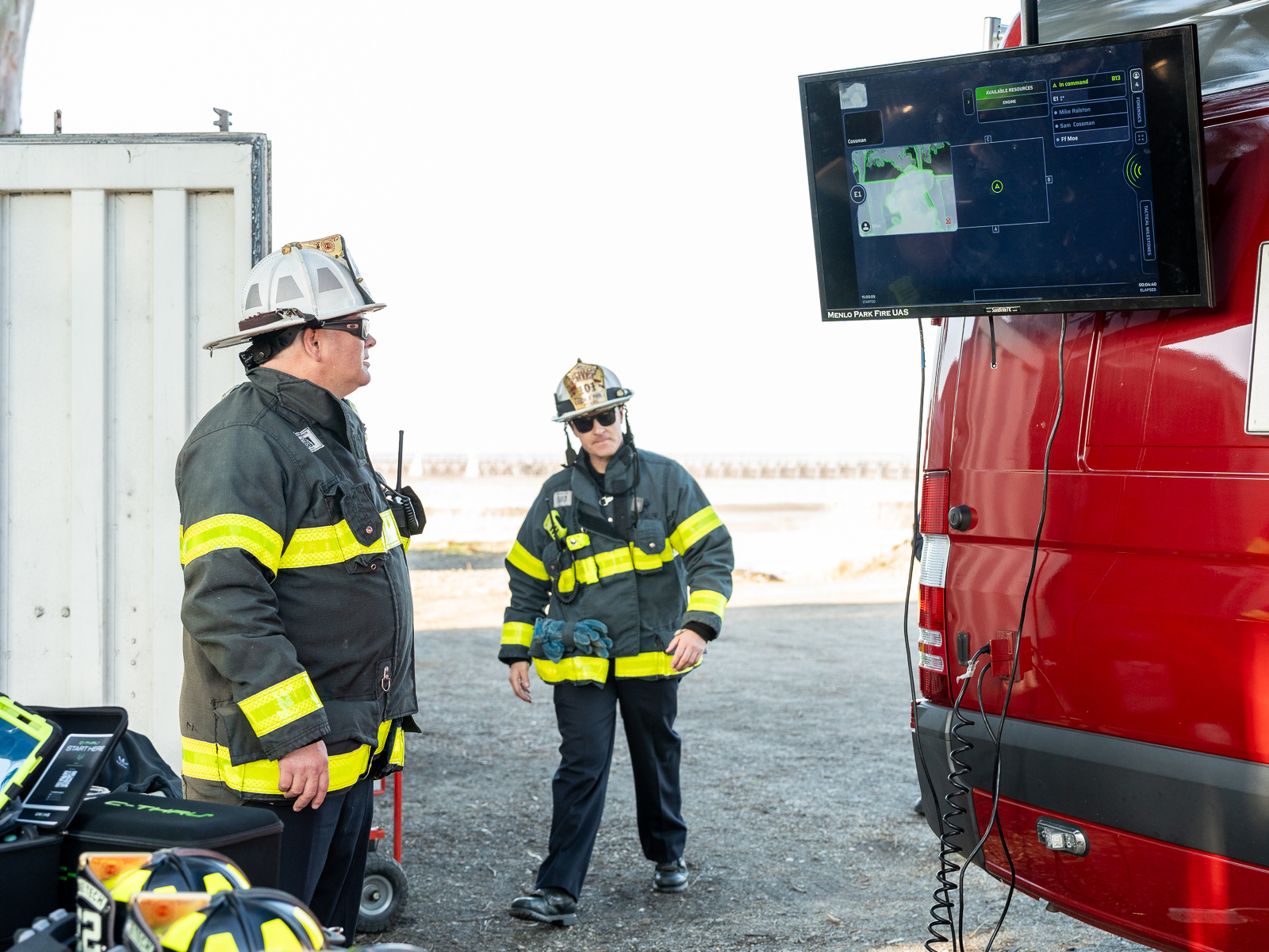 Qwake Menlo Park Fire will be the first in the U.S. to use new AR tool - The ...