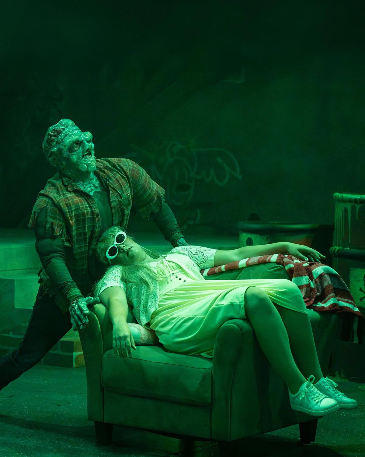 Review: Plenty of ooze and ahs in hilarious production of ‘The Toxic Avenger’