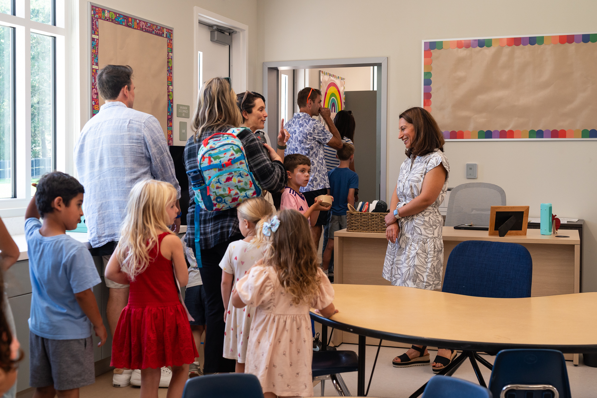 Woodside Elementary celebrates new TK and kindergarten classrooms