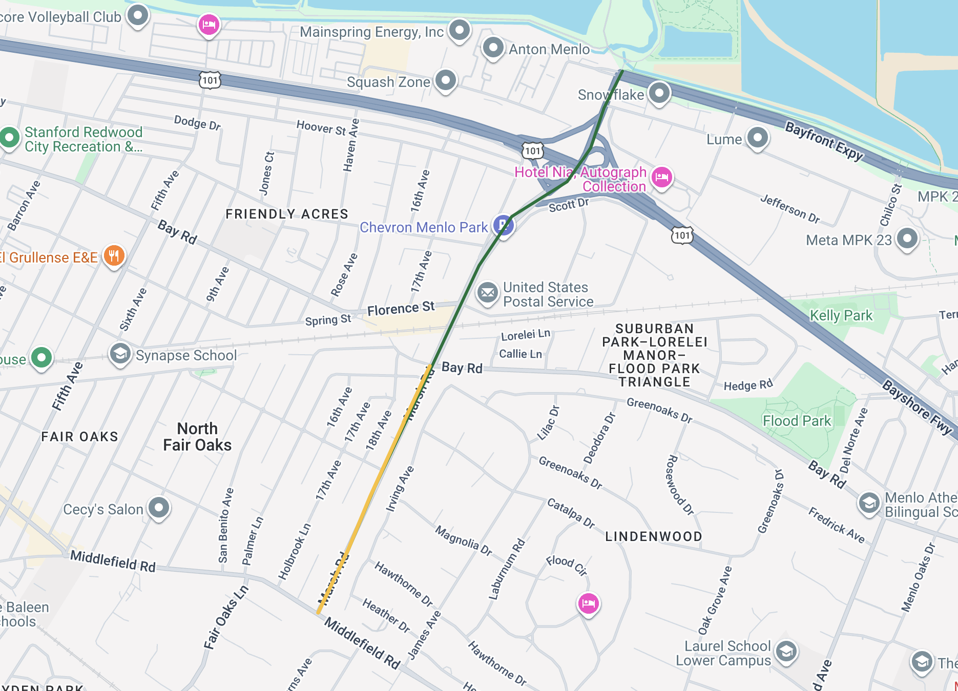 Menlo Park, Atherton join county in $1M Marsh Road bike, pedestrian study